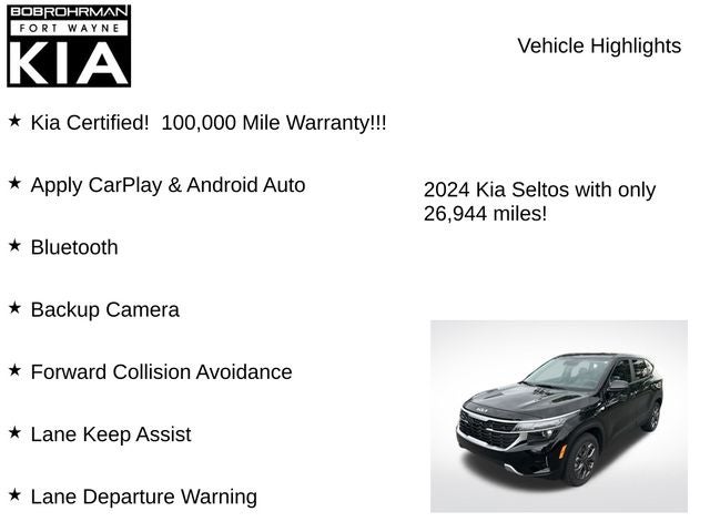 2024 Kia Seltos LX