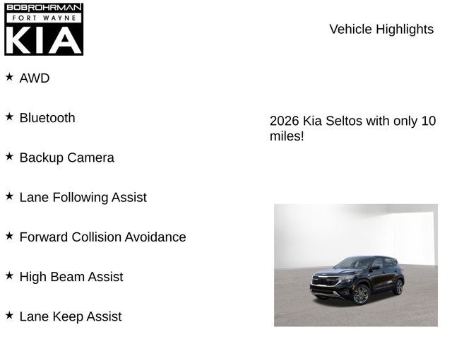 2026 Kia Seltos LX