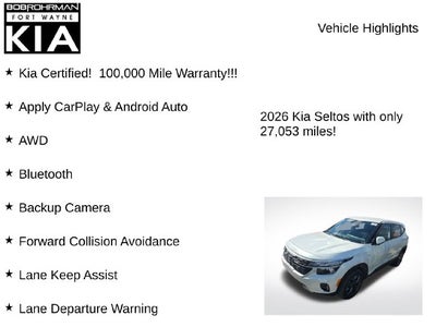 2026 Kia Seltos LX