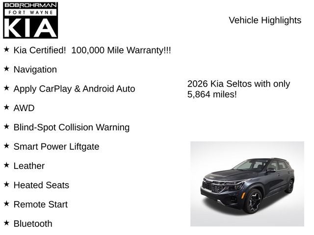 2026 Kia Seltos EX