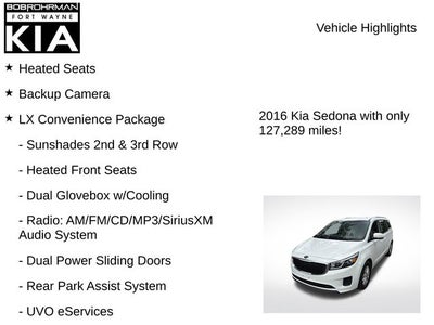 2016 Kia Sedona LX