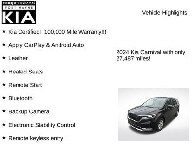 2024 Kia Carnival LX