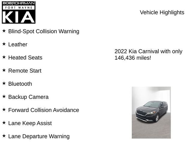 2022 Kia Carnival LXS