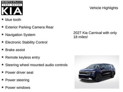 2027 Kia Carnival LXS