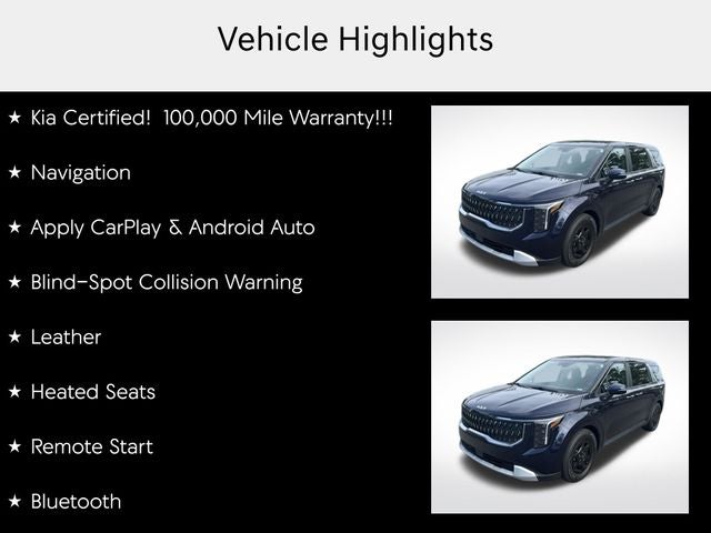 2025 Kia Carnival LXS