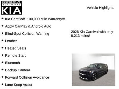 2026 Kia Carnival Hybrid LXS