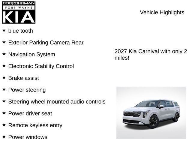 2027 Kia Carnival Hybrid LXS
