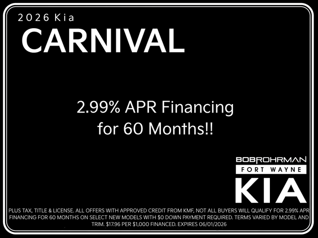 2026 Kia Carnival EX