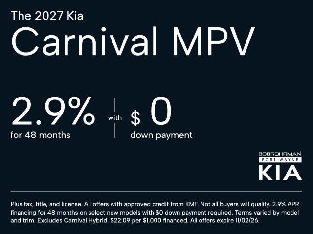 2027 Kia Carnival EX