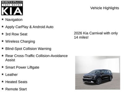 2026 Kia Carnival Hybrid EX