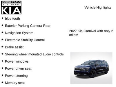 2027 Kia Carnival Hybrid EX