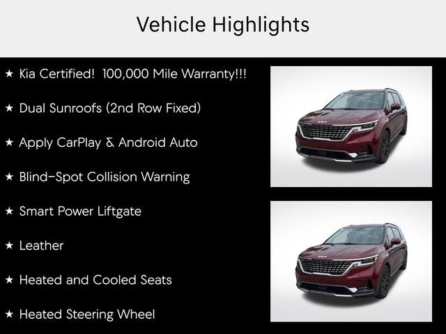 2023 Kia Carnival SX Prestige