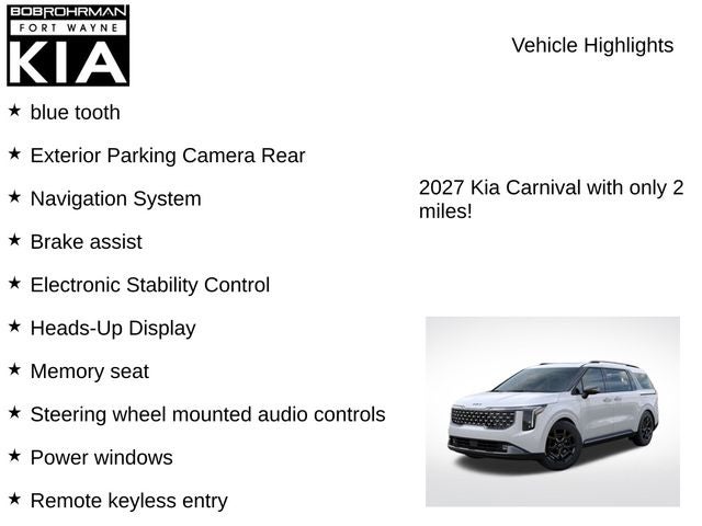 2027 Kia Carnival Hybrid SX Prestige