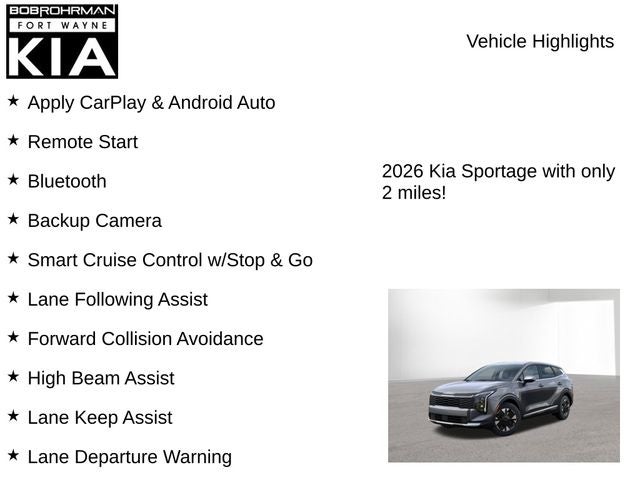 2026 Kia Sportage Hybrid LX