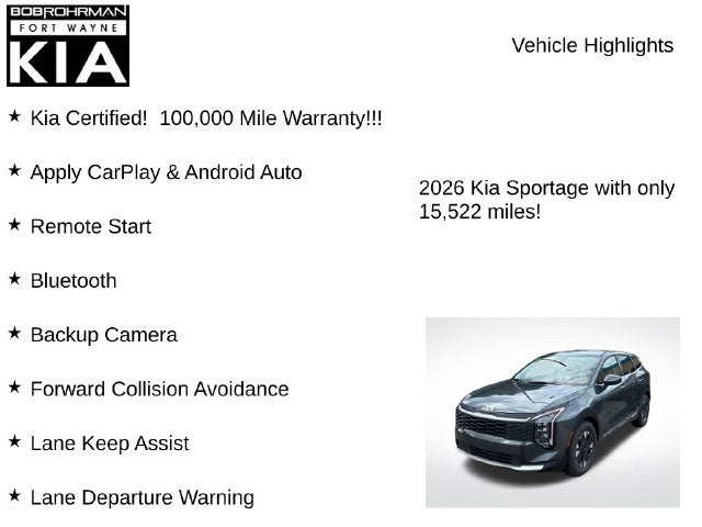2026 Kia Sportage Hybrid LX
