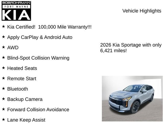 2026 Kia Sportage Hybrid S