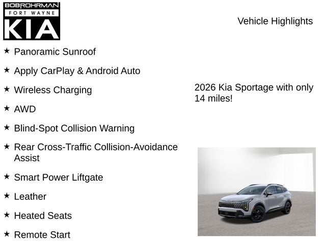 2026 Kia Sportage Hybrid X-LINE