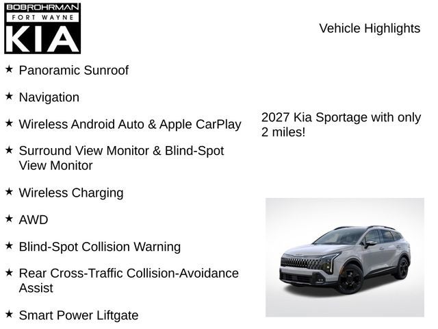 2027 Kia Sportage Hybrid X-Line