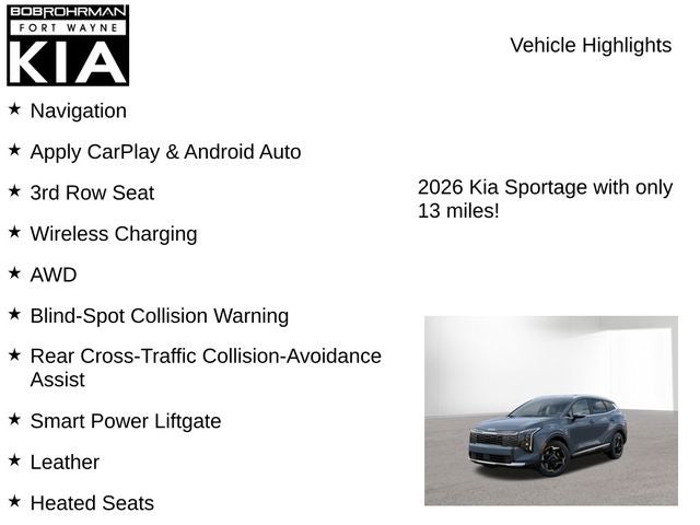 2026 Kia Sportage Hybrid EX