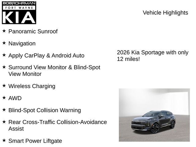 2026 Kia Sportage Hybrid SX-Prestige