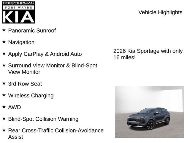2026 Kia Sportage Hybrid SX-Prestige