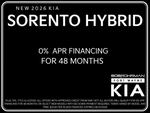 2026 Kia Sorento Hybrid EX