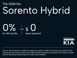 2026 Kia Sorento Hybrid EX