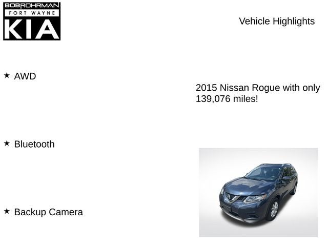 2015 Nissan Rogue SV