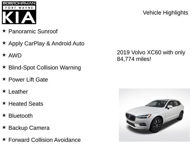 2019 Volvo XC60 T5 Inscription