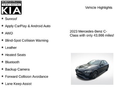 2023 Mercedes-Benz C-Class C 300 4MATIC®