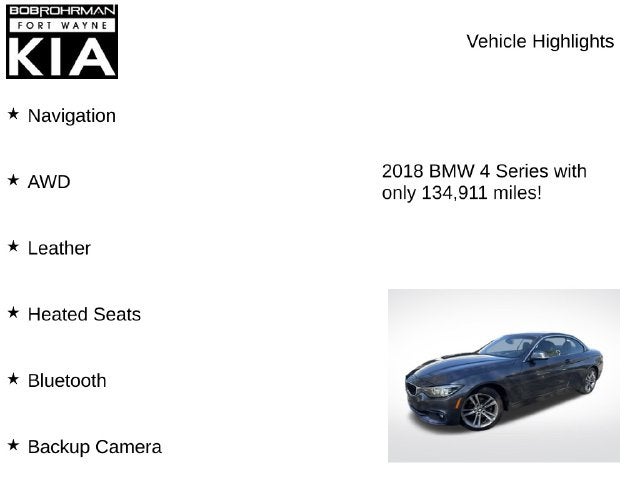 2018 BMW 4 Series 430i xDrive