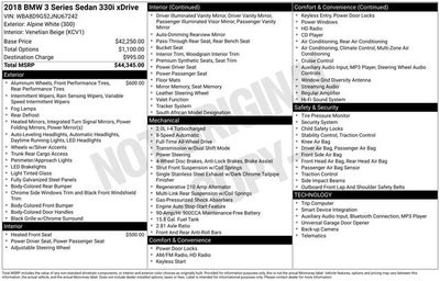 2018 BMW 3 Series 330i xDrive