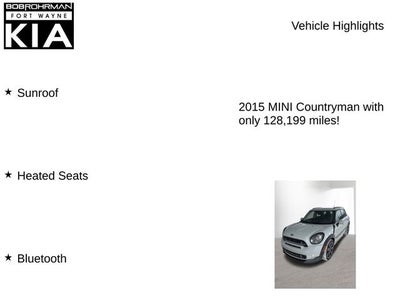 2015 MINI Countryman All4 Cooper S