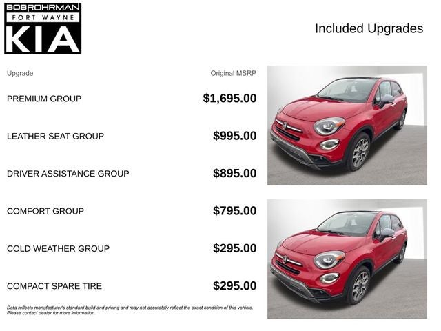 2019 FIAT 500X Trekking