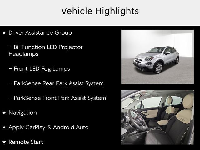 2019 FIAT 500X Trekking