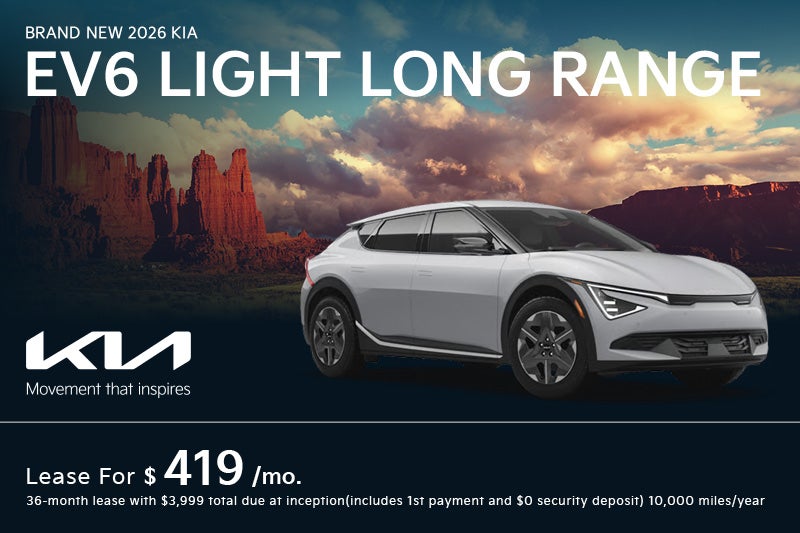 Brand New 2026 Kia EV6 Light Long Range