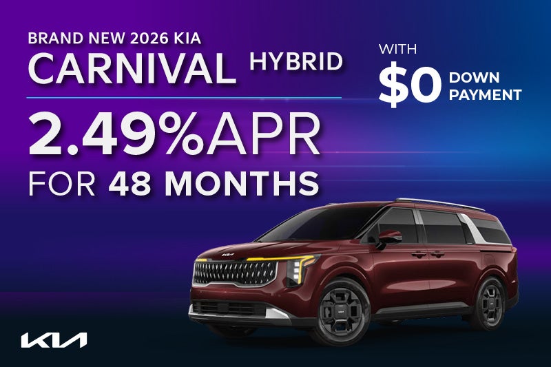 Brand New 2026 Kia CARNIVAL HYBRID