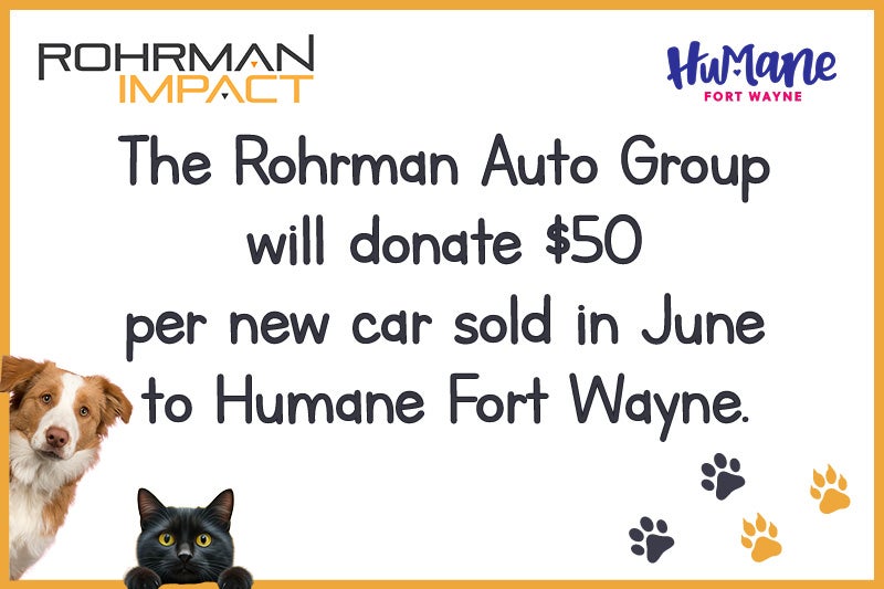 June Fundraiser for Humane Fort Wayne