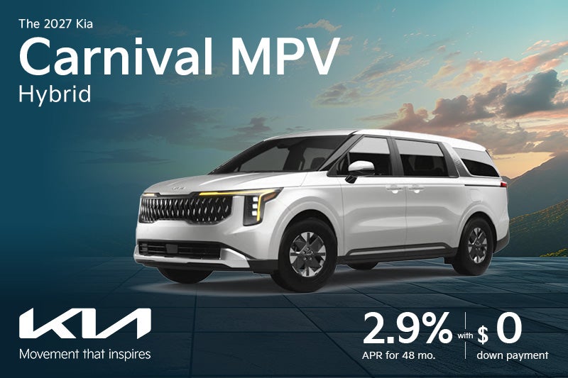 2027 Kia Carnival MPV Hybrid
