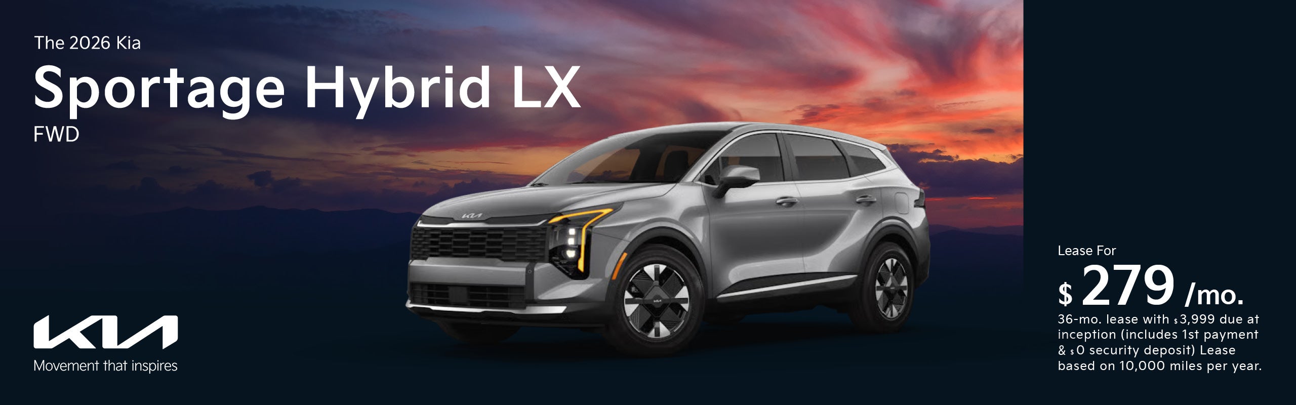 26 Kia Sportage Hybrid LX