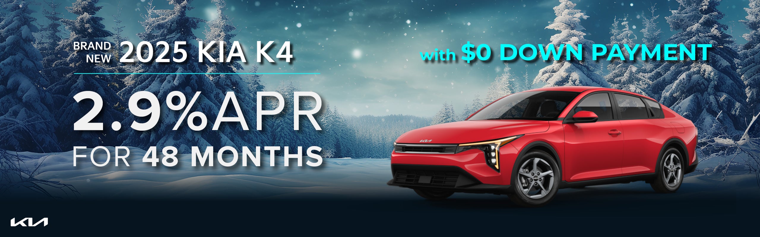 Brand New 2025 Kia K4