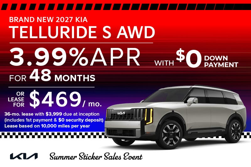 rand New 2027 Kia TELLURIDE S AWD