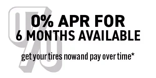 0% APR for 6 months available